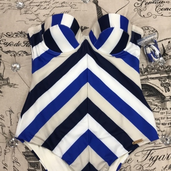 Saha Blue Epoque One Piece Swimwear - Picture 8 of 8